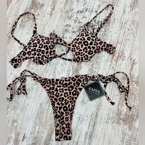 Zaful Leopard Print Bikini